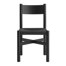 Load image into Gallery viewer, Alvia Oak Wood Dining Side Chair With Woven Seat by Modway
