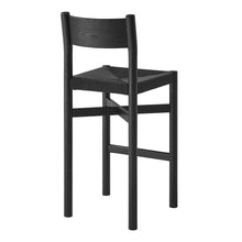 Load image into Gallery viewer, Alvia Oak Wood Bar Stools With Woven Seats Set of 2 by Modway
