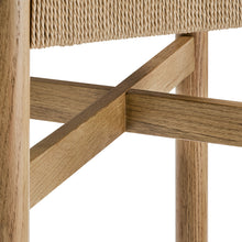 Load image into Gallery viewer, Alvia Oak Wood Bar Stools With Woven Seats Set of 2 by Modway
