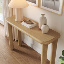 Load image into Gallery viewer, Alvia Oak Wood Console Table by Modway
