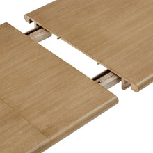 Load image into Gallery viewer, Alvia 86"-105" Extendable Rectangular Oak Wood Dining Table by Modway
