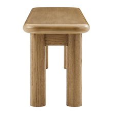 Load image into Gallery viewer, Alvia 58" Oak Wood Bench by Modway
