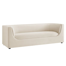 Load image into Gallery viewer, Hilda 86" Curved Back Performance Velvet Sofa by Modway
