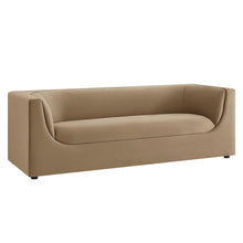 Load image into Gallery viewer, Hilda 86" Curved Back Performance Velvet Sofa by Modway
