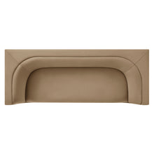 Load image into Gallery viewer, Hilda 86" Curved Back Performance Velvet Sofa by Modway

