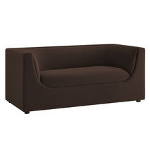 Load image into Gallery viewer, Hilda 67" Curved Back Performance Velvet Loveseat by Modway
