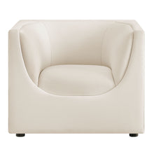 Load image into Gallery viewer, Hilda Curved Back Performance Velvet Armchair by Modway
