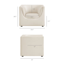 Load image into Gallery viewer, Hilda Curved Back Performance Velvet Armchair by Modway
