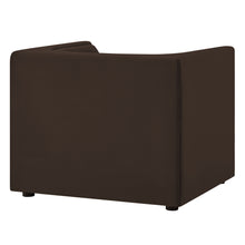 Load image into Gallery viewer, Hilda Curved Back Performance Velvet Armchair by Modway
