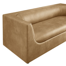 Load image into Gallery viewer, Hilda 86" Curved Back Vegan Leather Sofa by Modway
