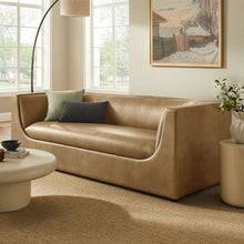 Load image into Gallery viewer, Hilda 86" Curved Back Vegan Leather Sofa by Modway
