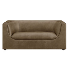 Load image into Gallery viewer, Hilda 67" Curved Back Vegan Leather Loveseat by Modway
