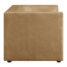 Load image into Gallery viewer, Hilda 67" Curved Back Vegan Leather Loveseat by Modway
