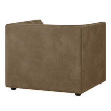 Load image into Gallery viewer, Hilda Curved Back Vegan Leather Armchair by Modway
