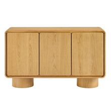 Load image into Gallery viewer, Lumo 3-Door Curved Wood Accent Cabinet by Modway
