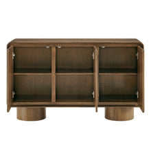 Load image into Gallery viewer, Lumo 3-Door Curved Wood Accent Cabinet by Modway
