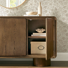 Load image into Gallery viewer, Lumo 3-Door Curved Wood Accent Cabinet by Modway
