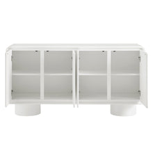 Load image into Gallery viewer, Lumo 4-Door Curved Wood Accent Cabinet by Modway

