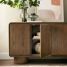 Load image into Gallery viewer, Lumo 4-Door Curved Wood Accent Cabinet by Modway
