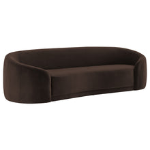 Load image into Gallery viewer, Contessa Curved Performance Velvet Sofa by Modway
