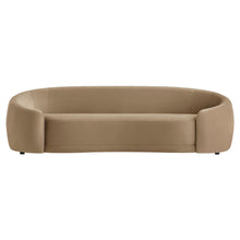 Load image into Gallery viewer, Contessa Curved Performance Velvet Sofa by Modway
