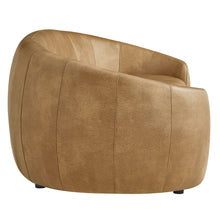 Load image into Gallery viewer, Contessa Curved Vegan Leather Sofa by Modway
