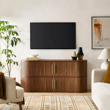 Load image into Gallery viewer, Radcliffe 63" Curved Fluted Sideboard Buffet Cabinet by Modway
