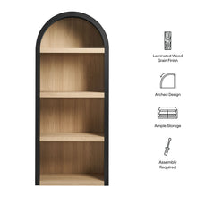 Load image into Gallery viewer, Caleb 4 Arched Display Shelf Bookcase by Modway
