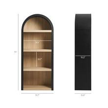Load image into Gallery viewer, Caleb 4 Arched Display Shelf Bookcase by Modway
