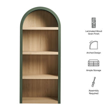 Load image into Gallery viewer, Caleb 4 Arched Display Shelf Bookcase by Modway

