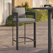 Load image into Gallery viewer, Tahoe Outdoor Patio Patio Aluminum Bar Chair by Modway

