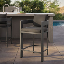 Load image into Gallery viewer, Tahoe Outdoor Patio Patio Aluminum Counter Stool by Modway
