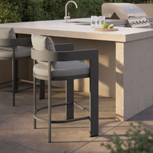 Load image into Gallery viewer, Tahoe Outdoor Patio Patio Aluminum Counter Stool by Modway
