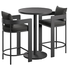 Load image into Gallery viewer, Tahoe 3-Piece Outdoor Patio Aluminum Bar Set by Modway
