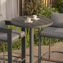 Load image into Gallery viewer, Tahoe 3-Piece Outdoor Patio Aluminum Bar Set by Modway
