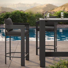 Load image into Gallery viewer, Tahoe 3-Piece Outdoor Patio Aluminum Bar Table Set by Modway
