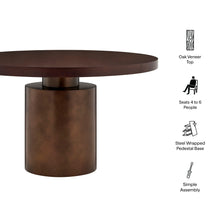 Load image into Gallery viewer, Annette 54 Inch Round Pedestal Base Dining Table by Modway
