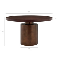 Load image into Gallery viewer, Annette 54 Inch Round Pedestal Base Dining Table by Modway

