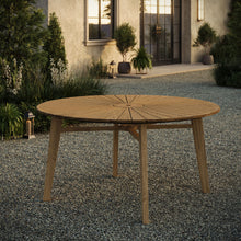 Load image into Gallery viewer, Cielo 59" Sunburst Outdoor Patio Teak Dining Table by Modway
