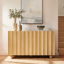 Load image into Gallery viewer, Sorren 54 Inch Scalloped Wood 3-Door Sideboard by Modway
