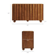 Load image into Gallery viewer, Sorren 54 Inch Scalloped Wood 3-Door Sideboard by Modway
