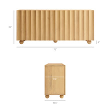 Load image into Gallery viewer, Sorren 72 Inch Scalloped Wood 4-Door Sideboard by Modway
