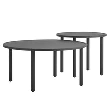 Load image into Gallery viewer, Porta 2 Piece Nesting Outdoor Patio Aluminum Coffee Table Set by Modway

