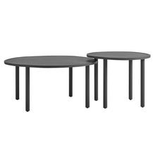 Load image into Gallery viewer, Porta 2 Piece Nesting Outdoor Patio Aluminum Coffee Table Set by Modway
