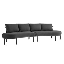 Load image into Gallery viewer, Porta 2 Piece Outdoor Patio Aluminum Modular Sofa by Modway

