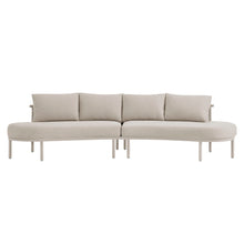 Load image into Gallery viewer, Porta 2 Piece Outdoor Patio Aluminum Modular Sofa by Modway
