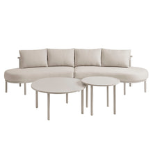 Load image into Gallery viewer, Porta 4 Piece Outdoor Patio Aluminum Modular Sofa Set by Modway
