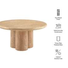 Load image into Gallery viewer, Tori 31 Inch Round Indoor and Outdoor Patio Coffee Table by Modway
