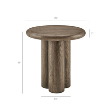 Load image into Gallery viewer, Tori 20 Inch Round Indoor and Outdoor Patio Side Table by Modway

