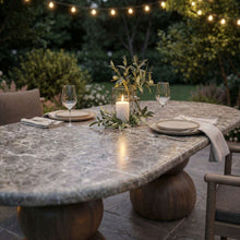 Load image into Gallery viewer, Pietra Indoor Outdoor Patio Oval Dining Table by Modway
